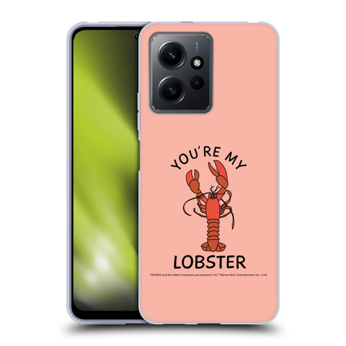 Friends TV Show Iconic Lobster Soft Gel Case for Xiaomi Redmi Note 12 4G
