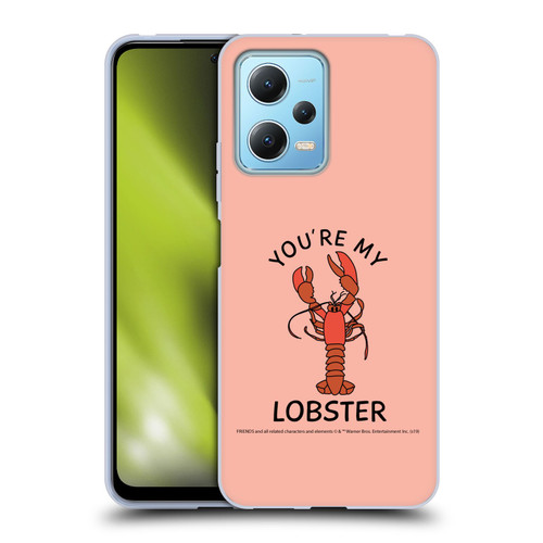Friends TV Show Iconic Lobster Soft Gel Case for Xiaomi Redmi Note 12 5G
