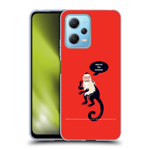 Friends TV Show Iconic Marcel The Monkey Soft Gel Case for Xiaomi Redmi Note 12 5G