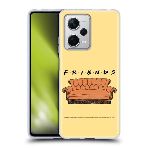 Friends TV Show Iconic Couch Soft Gel Case for Xiaomi Redmi Note 12 Pro+ 5G