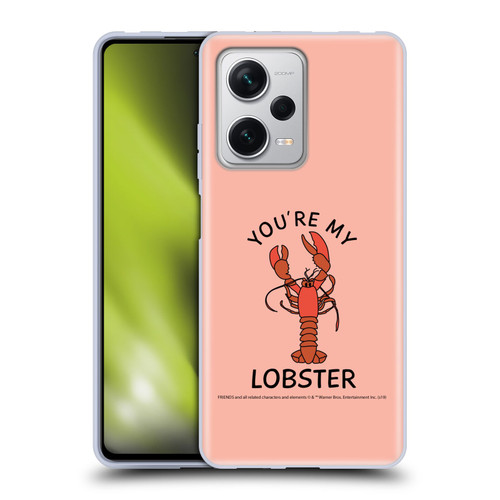 Friends TV Show Iconic Lobster Soft Gel Case for Xiaomi Redmi Note 12 Pro+ 5G