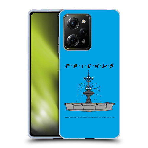 Friends TV Show Iconic Fountain Soft Gel Case for Xiaomi Redmi Note 12 Pro 5G