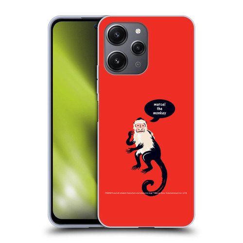 Friends TV Show Iconic Marcel The Monkey Soft Gel Case for Xiaomi Redmi 12