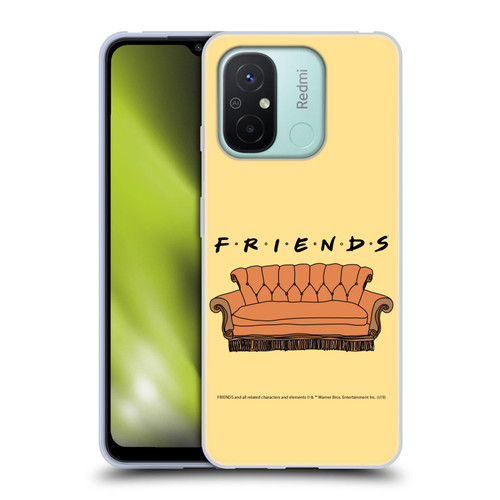 Friends TV Show Iconic Couch Soft Gel Case for Xiaomi Redmi 12C