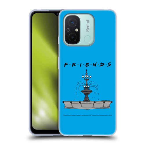 Friends TV Show Iconic Fountain Soft Gel Case for Xiaomi Redmi 12C