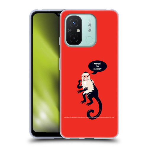 Friends TV Show Iconic Marcel The Monkey Soft Gel Case for Xiaomi Redmi 12C