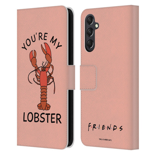 Friends TV Show Iconic Lobster Leather Book Wallet Case Cover For Samsung Galaxy A24 4G / M34 5G