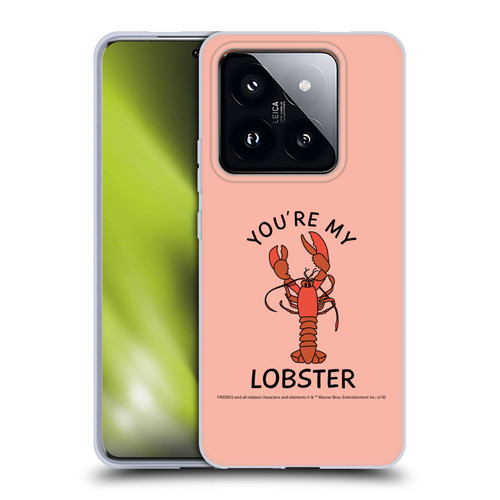 Friends TV Show Iconic Lobster Soft Gel Case for Xiaomi 14 Pro