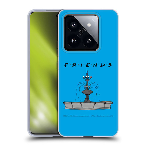 Friends TV Show Iconic Fountain Soft Gel Case for Xiaomi 14 Pro