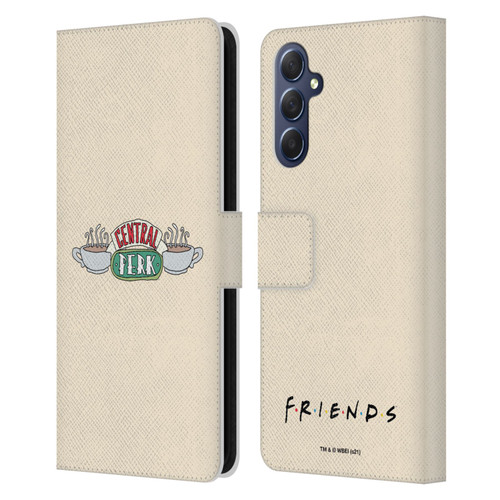 Friends TV Show Iconic Central Perk Leather Book Wallet Case Cover For Samsung Galaxy M54 5G