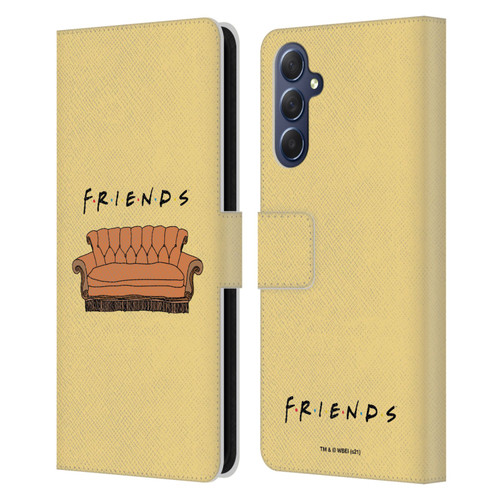 Friends TV Show Iconic Couch Leather Book Wallet Case Cover For Samsung Galaxy M54 5G
