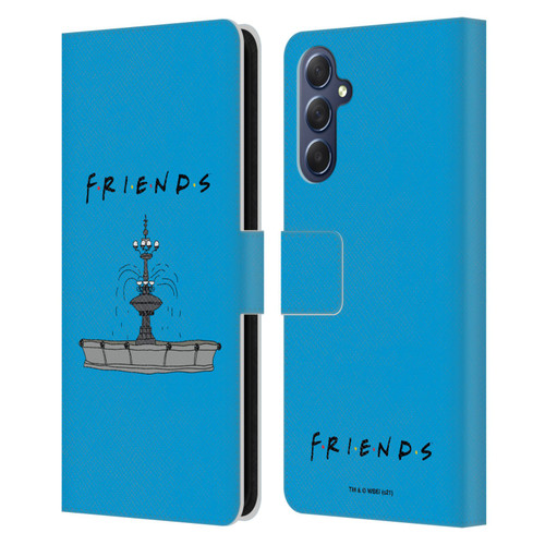 Friends TV Show Iconic Fountain Leather Book Wallet Case Cover For Samsung Galaxy M54 5G