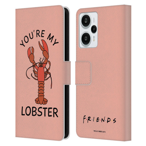 Friends TV Show Iconic Lobster Leather Book Wallet Case Cover For Xiaomi Redmi Note 12T