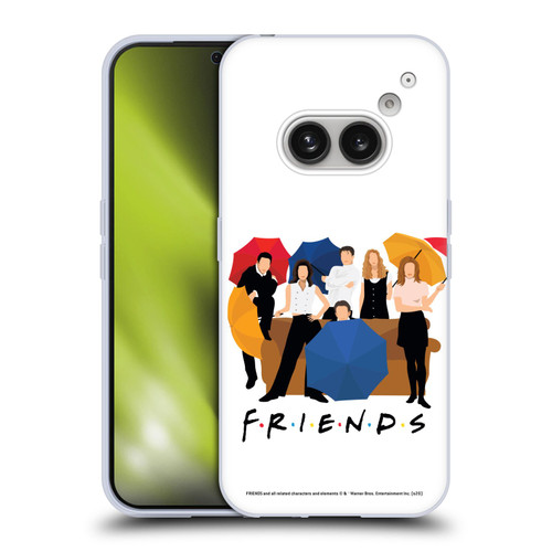 Friends TV Show Key Art Logo Opening Sequence Soft Gel Case for Nothing Phone (2a)