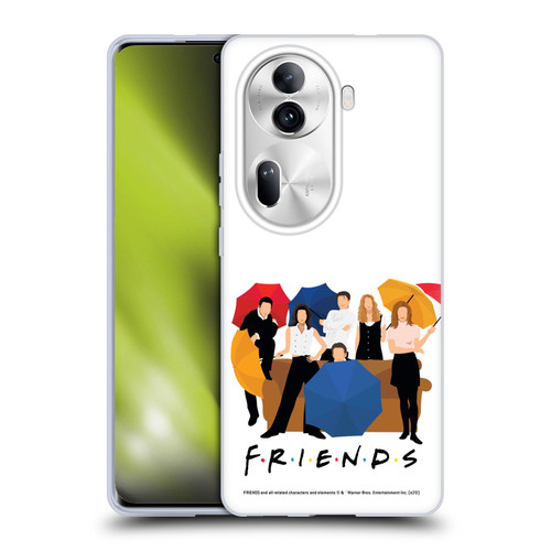 Friends TV Show Key Art Logo Opening Sequence Soft Gel Case for OPPO Reno11 Pro