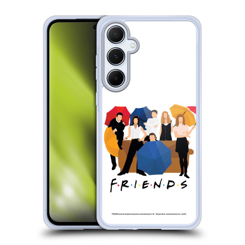 Friends TV Show Key Art Logo Opening Sequence Soft Gel Case for Samsung Galaxy A55 5G