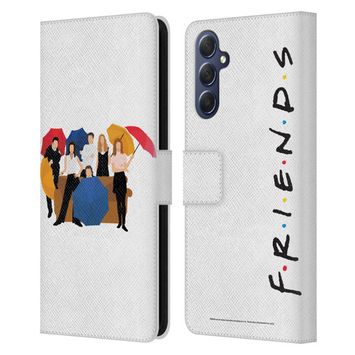 Friends TV Show Key Art Logo Opening Sequence Leather Book Wallet Case Cover For Samsung Galaxy M54 5G