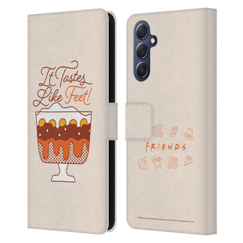 Friends TV Show Key Art Tastes Like Feet Leather Book Wallet Case Cover For Samsung Galaxy M54 5G