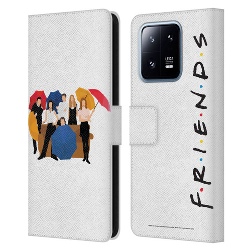 Friends TV Show Key Art Logo Opening Sequence Leather Book Wallet Case Cover For Xiaomi 13 Pro 5G