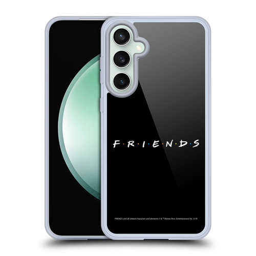 Friends TV Show Logos Black Soft Gel Case for Samsung Galaxy S23 FE 5G