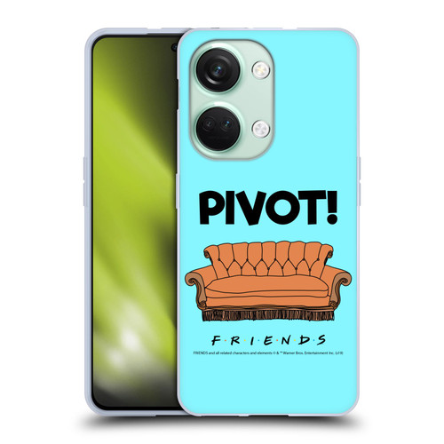 Friends TV Show Quotes Pivot Soft Gel Case for OnePlus Nord 3 5G