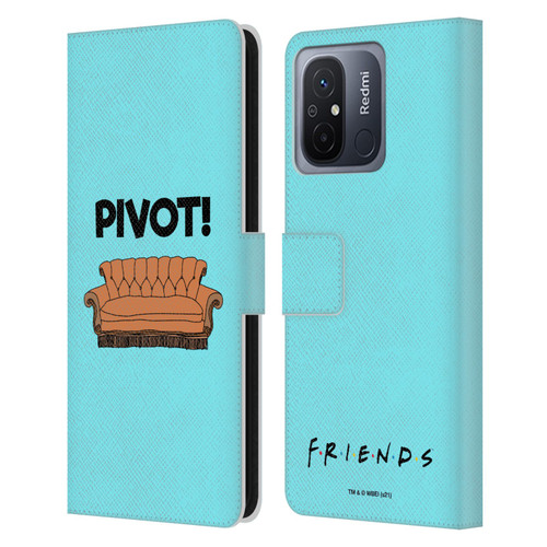 Friends TV Show Quotes Pivot Leather Book Wallet Case Cover For Xiaomi Redmi 12C