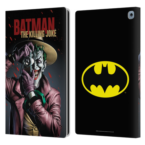 Batman DC Comics Famous Comic Book Covers The Killing Joke Leather Book Wallet Case Cover For Amazon Fire HD 10 (2021)