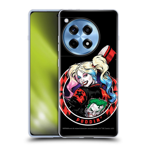 Batman DC Comics Harley Quinn Graphics Puddin Soft Gel Case for OnePlus 12R