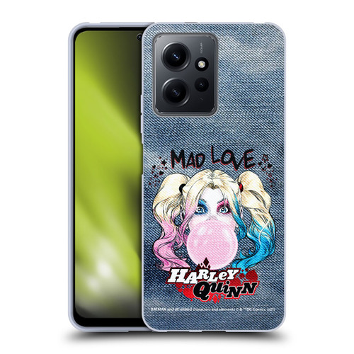 Batman DC Comics Harley Quinn Graphics Bubblegum Soft Gel Case for Xiaomi Redmi Note 12 4G