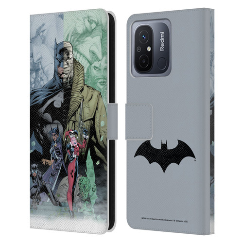 Batman DC Comics Famous Comic Book Covers Hush Leather Book Wallet Case Cover For Xiaomi Redmi 12C