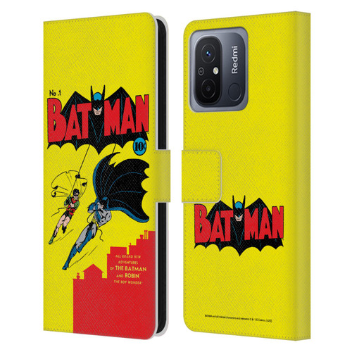 Batman DC Comics Famous Comic Book Covers Number 1 Leather Book Wallet Case Cover For Xiaomi Redmi 12C