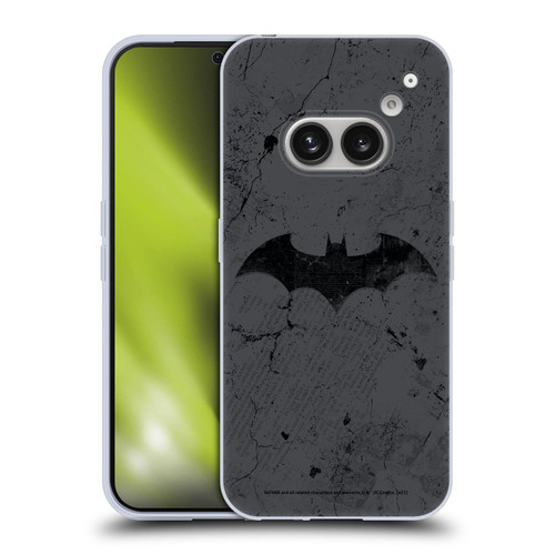 Batman DC Comics Hush Logo Distressed Soft Gel Case for Nothing Phone (2a)
