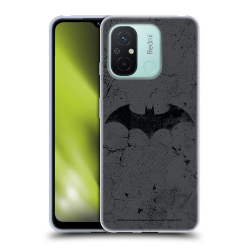 Batman DC Comics Hush Logo Distressed Soft Gel Case for Xiaomi Redmi 12C