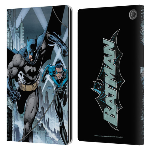 Batman DC Comics Hush #615 Nightwing Cover Leather Book Wallet Case Cover For Amazon Fire Max 11 2023