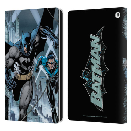 Batman DC Comics Hush #615 Nightwing Cover Leather Book Wallet Case Cover For Amazon Fire HD 8/Fire HD 8 Plus 2020