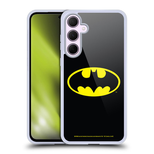 Batman DC Comics Logos Classic Soft Gel Case for Samsung Galaxy A35 5G