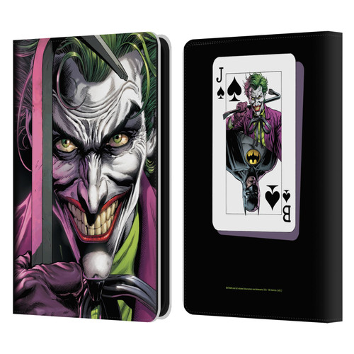 Batman DC Comics Three Jokers The Clown Leather Book Wallet Case Cover For Amazon Kindle 11th Gen 6in 2022