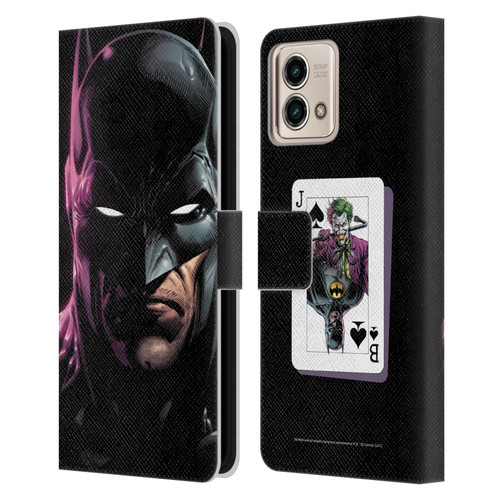 Batman DC Comics Three Jokers Batman Leather Book Wallet Case Cover For Motorola Moto G Stylus 5G 2023