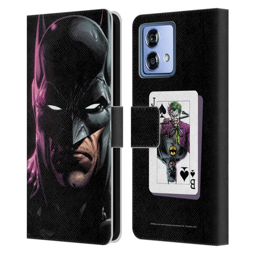 Batman DC Comics Three Jokers Batman Leather Book Wallet Case Cover For Motorola Moto G84 5G