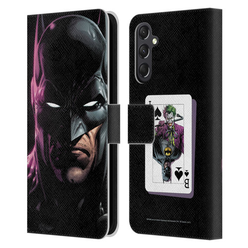 Batman DC Comics Three Jokers Batman Leather Book Wallet Case Cover For Samsung Galaxy A24 4G / M34 5G