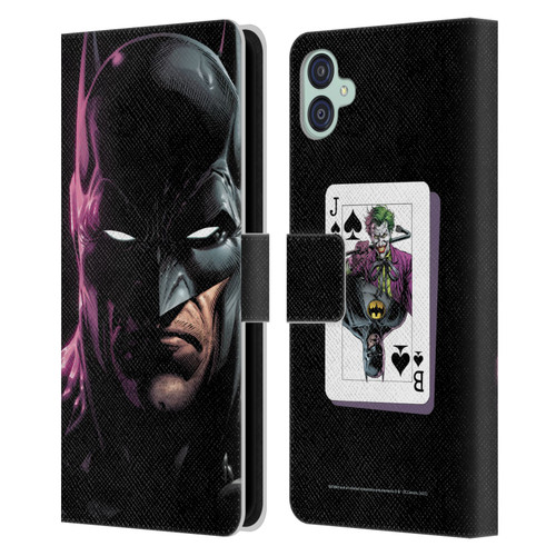 Batman DC Comics Three Jokers Batman Leather Book Wallet Case Cover For Samsung Galaxy M04 5G / A04e