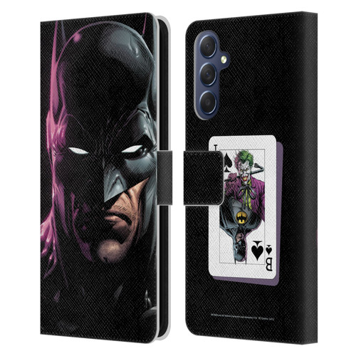 Batman DC Comics Three Jokers Batman Leather Book Wallet Case Cover For Samsung Galaxy M54 5G