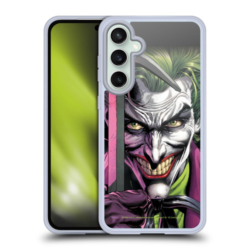 Batman DC Comics Three Jokers The Clown Soft Gel Case for Samsung Galaxy S23 FE 5G & MagSafe
