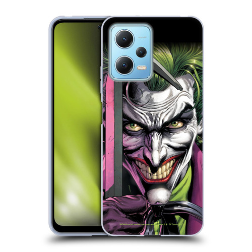 Batman DC Comics Three Jokers The Clown Soft Gel Case for Xiaomi Redmi Note 12 5G
