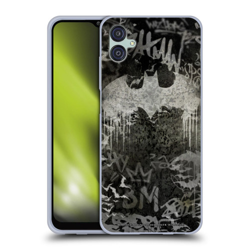 Batman DC Comics Vintage Fashion Graffiti Logo Soft Gel Case for Samsung Galaxy M04 5G / A04e