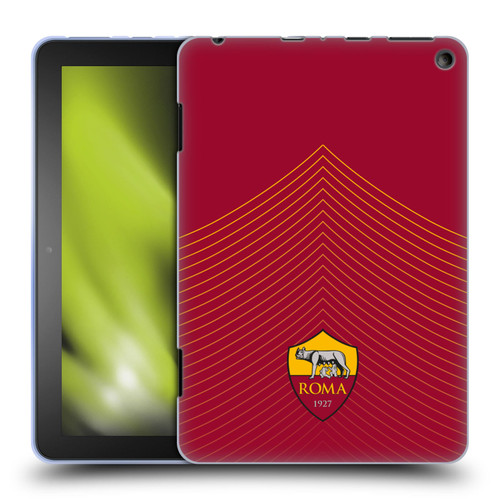 AS Roma Crest Graphics Arrow Soft Gel Case for Amazon Fire HD 8/Fire HD 8 Plus 2020