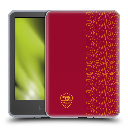 AS Roma Crest Graphics Echo Soft Gel Case for Amazon Kindle 11th Gen 6in 2022