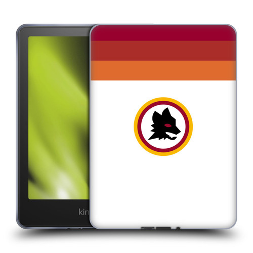 AS Roma Crest Graphics Wolf Retro Heritage Soft Gel Case for Amazon Kindle Paperwhite 5 (2021)