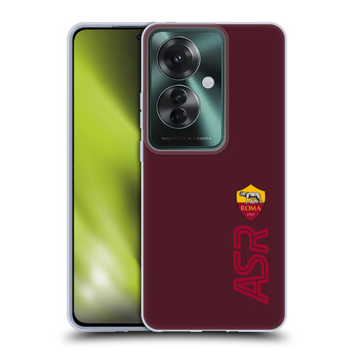 AS Roma Crest Graphics Oversized Soft Gel Case for OPPO Reno11 F 5G / F25 Pro 5G