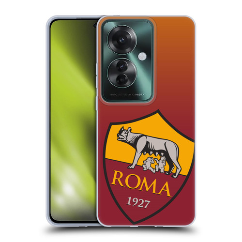 AS Roma Crest Graphics Gradient Soft Gel Case for OPPO Reno11 F 5G / F25 Pro 5G